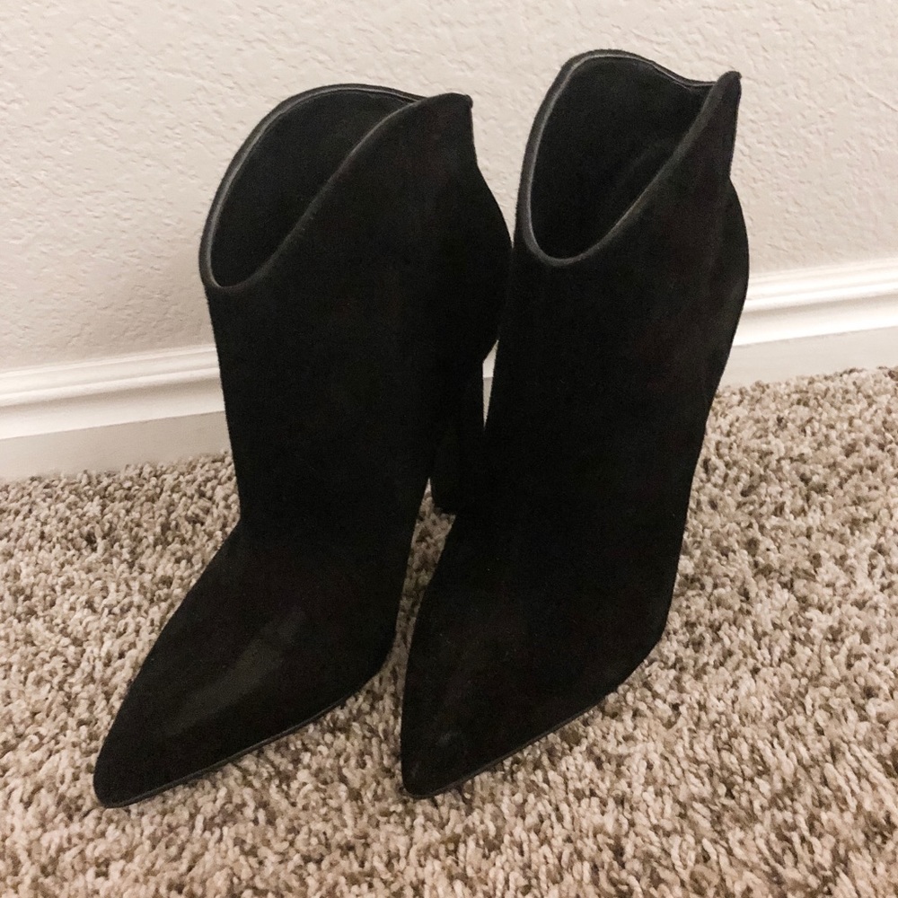 Marc Fisher black booties